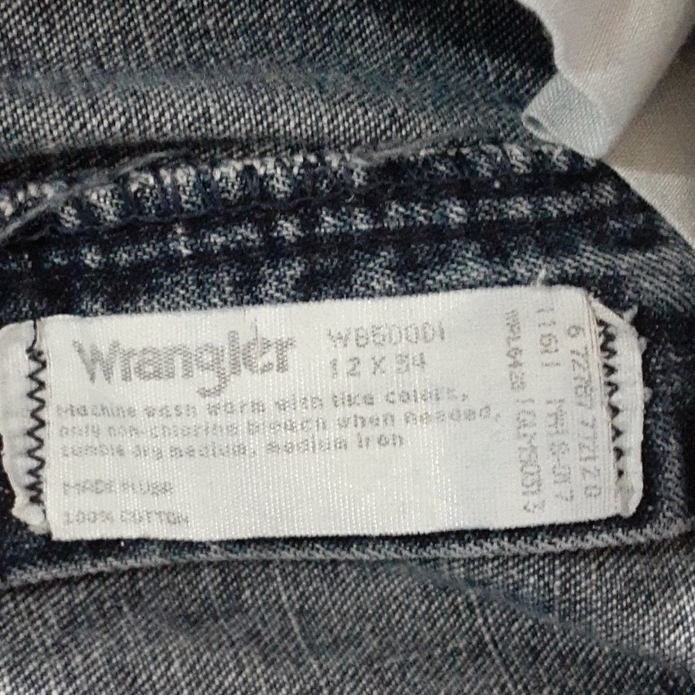 Wrangler blues womens size 12 blue jeans - Picture 8 of 15